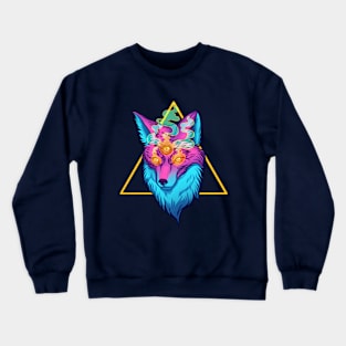 Space Fox Crewneck Sweatshirt